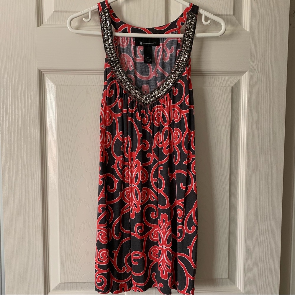 Inc women’s flowy top M